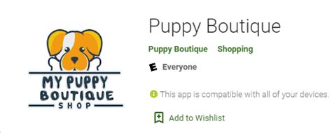 We have over 10 to pick from. . Puppy boutique bartow